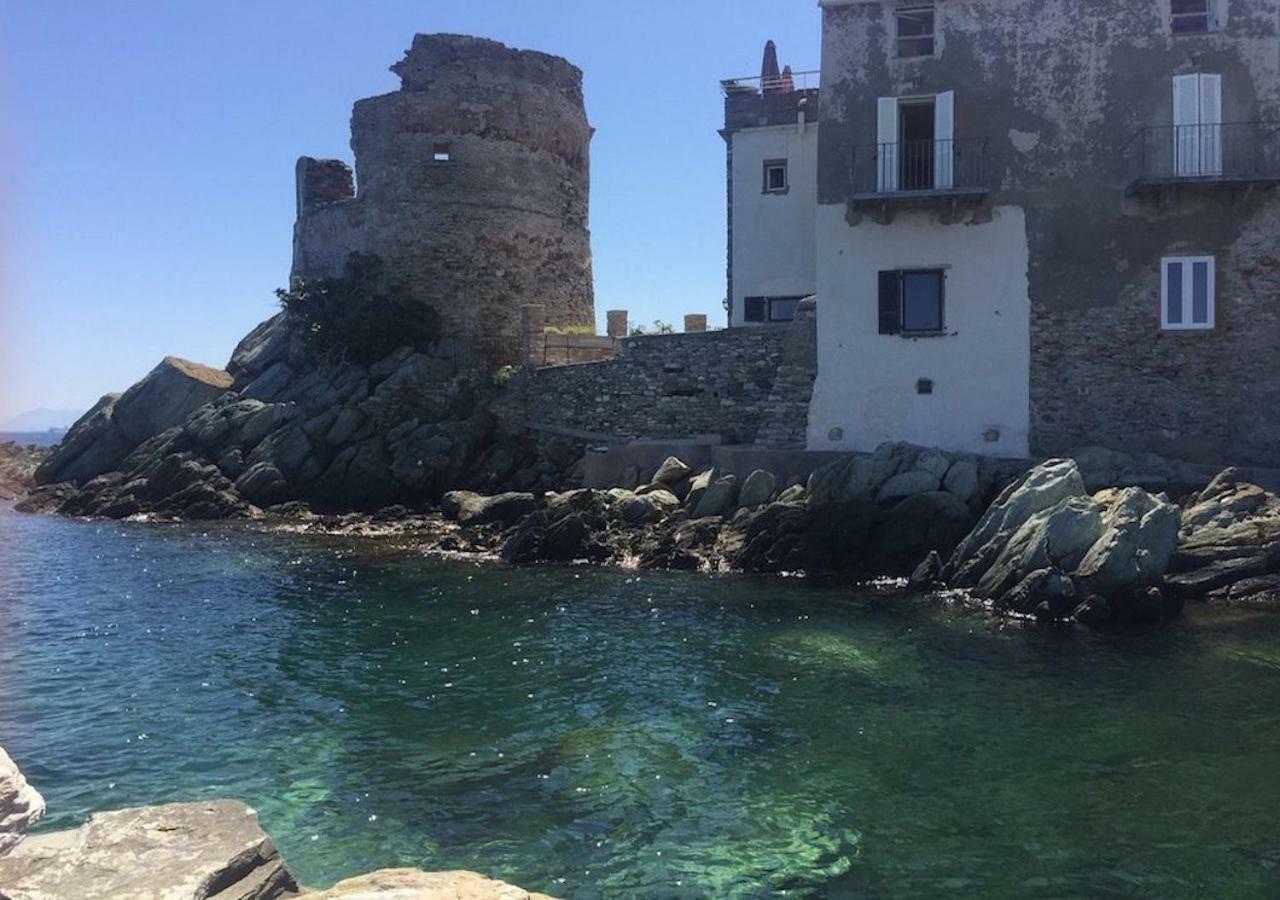 Vue Exceptionnelle Debut Cap Corse La Pier Noire Daire San-Martino-di-Lota Dış mekan fotoğraf
